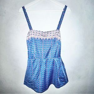 Oleg Cassini -Mare Moda Strap 1 Piece Bathing Suit